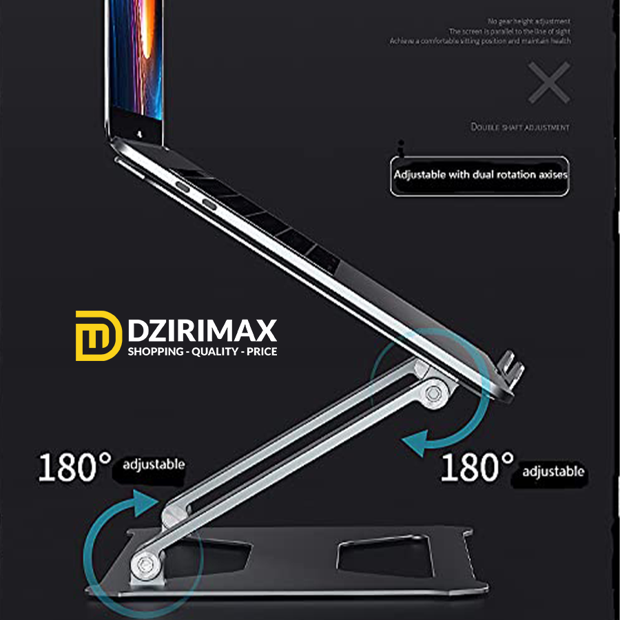 حامل لابتوب 360 درجة مع مروحة